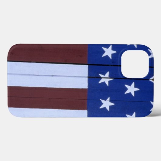 9-11の後に絵を描バンのハートの形の旗。 Case-Mate iPhoneケース (裏面 (横))