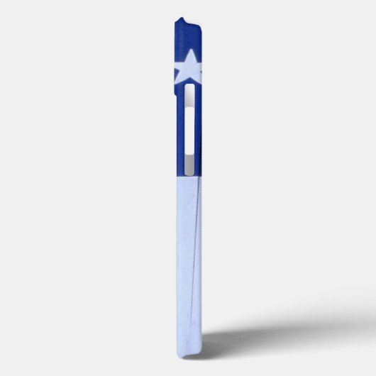 9-11の後に絵を描バンのハートの形の旗。 Case-Mate iPhoneケース (裏面 / 左)