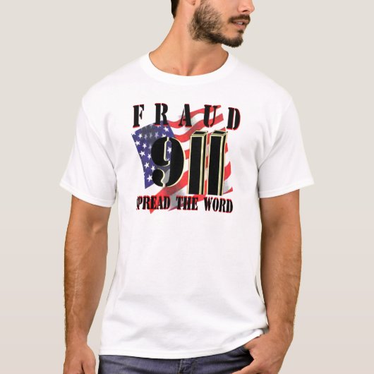9/11の欺瞞のTシャツ Tシャツ (正面)