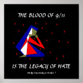 9/11の血… ポスター (正面)