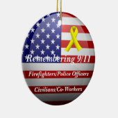 9/11の記憶 セラミックオーナメント (右)