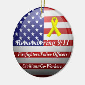 9/11の記憶 セラミックオーナメント (左)