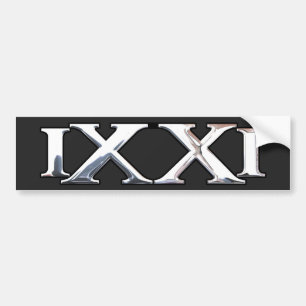 9/11の(IXXI)記念のステッカー バンパーステッカー