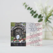 9.11を決して忘れない 9月11日記念品 ポストカード (スタンド正面)