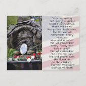 9.11を決して忘れない 9月11日記念品 ポストカード (正面)