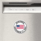 9/11を覚える マグネット (インサイチュ (食洗機))