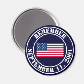 9/11を覚える マグネット (正面/裏面)