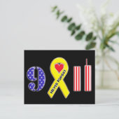 9.11イエローリボン ポストカード (スタンド正面)