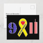 9.11イエローリボン ポストカード (正面/裏面)