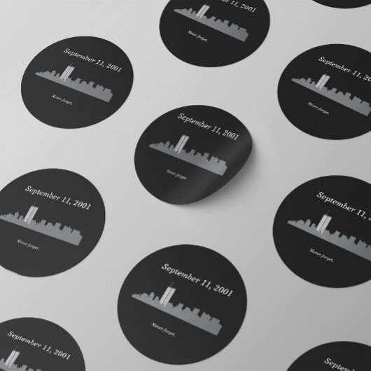 9/11ベクトル記念碑 ラウンドシール