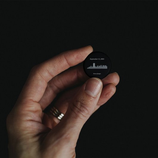 9/11ベクトル記念碑 缶バッジ