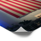 9/11ペンタゴン国旗8x10 ポスター (角)