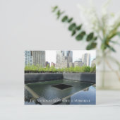 9/11メモリアルの旅行写真 ポストカード (スタンド正面)