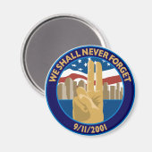 9/11メモリアルシンボルマグネット マグネット (正面/裏面)