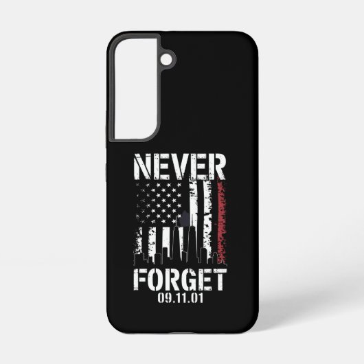 9.11メモリアルデー 忘れない  SAMSUNG GALAXYケース (裏面)