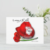 9/11メモリアル招待状 招待状 (スタンド正面)