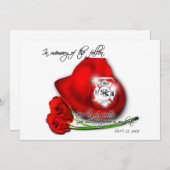 9/11メモリアル招待状 招待状 (正面/裏面)