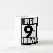 9-11中仕事は- 911真実、trutherを目覚めます コーヒーマグカップ (中央)