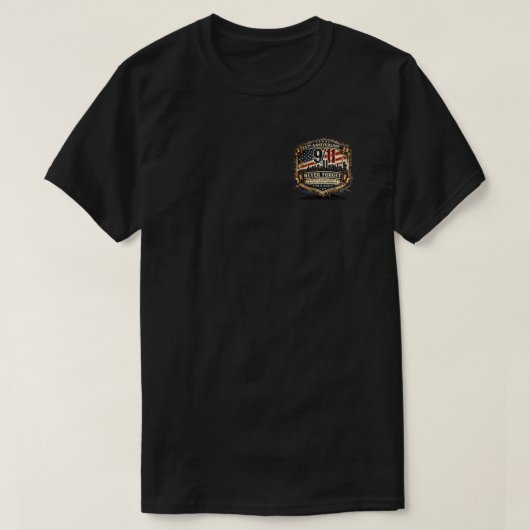 9・11事件25周年記念 Tシャツ (デザイン正面)