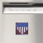 9.11後に納屋に描かれたハート型の旗 マグネット (インサイチュ (食洗機))
