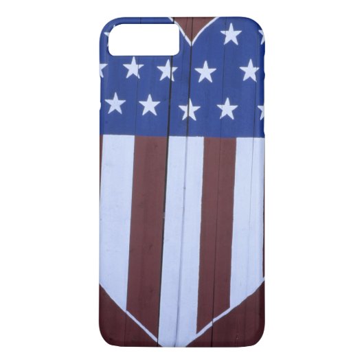 9.11後に納屋に描かれたハート形の旗 Case-Mate iPhoneケース (裏面)