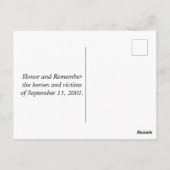 9.11忘れないイエローリボン ポストカード (裏面)