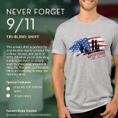 9/11忘れの記憶なし トライブレンドTシャツ