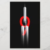 9 11思い出し忘れない9.11.2001記念 便箋 (正面)