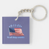 9-11我々は常に覚えている キーホルダー (裏面)