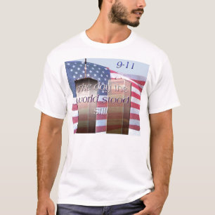 9-11日世界は静かな記念日のshiを立てました tシャツ