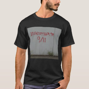 9/11枚のTシャツを調査して下さい Tシャツ