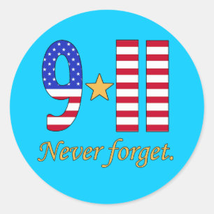 9-11決してプロダクトを忘れないで下さい ラウンドシール