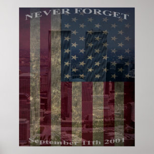 9/11決して-ポスターを忘れないで下さい ポスター