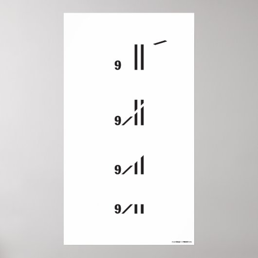 9/11献上品 ポスター (正面)