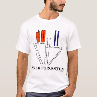 9-11記念するティーを覚えて下さい Tシャツ