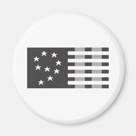 9-11記念ロゴ白黒 マグネット (正面)