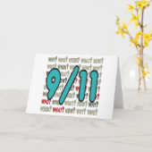 9/11陰謀 カード (黄色い花)