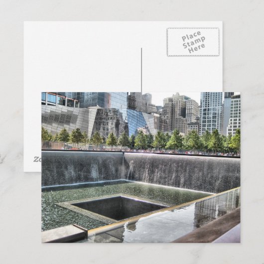 9/11 メモリアル ポストカード (正面/裏面)