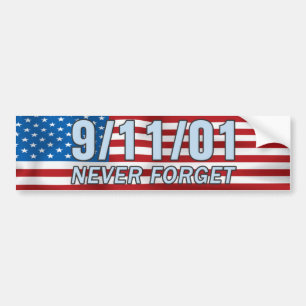 9/11/01バンパーステッカー バンパーステッカー