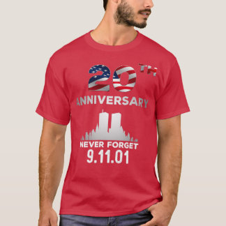 9 11 20周年一度も忘れない Tシャツ