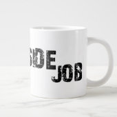 9/11 Inside Job ジャンボコーヒーマグカップ (右)