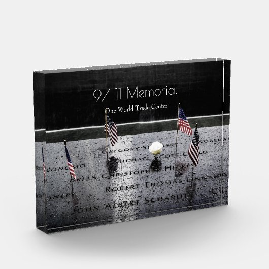 9/11 Memorial フォトブロック (左)