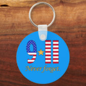 9-11 Never製忘れ品 キーホルダー (正面)
