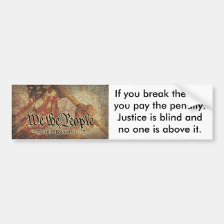 9-12プロジェクトのモザイクおよび9つの主義 バンパーステッカー