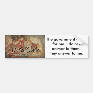 9-12プロジェクトのモザイクおよび9つの主義 バンパーステッカー