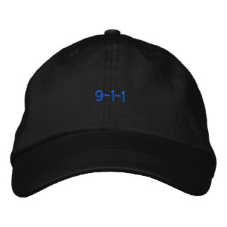 9-1-1帽 刺繍入りキャップ