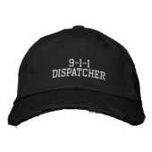 9-1-1 Dispatcher Hat 刺繍入りキャップ (正面)