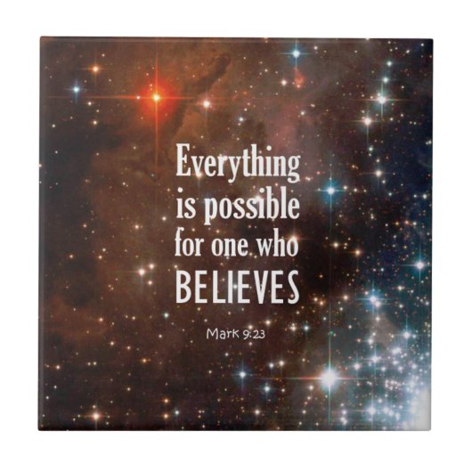 9:23に印を付けて下さい タイル (正面)