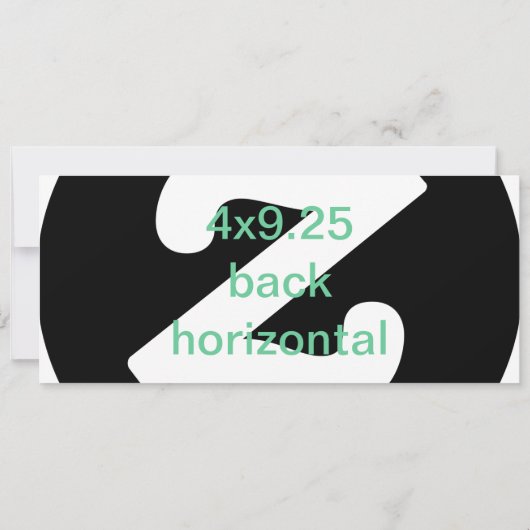 9.25水平招待状x 4 招待状 (裏面)