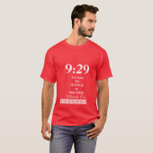 9:29 Tシャツ (正面フル)